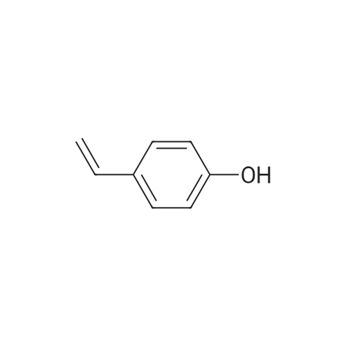 4-Vinylphenol/4-乙烯基苯酚 化学结构 CAS号：2628-17-3