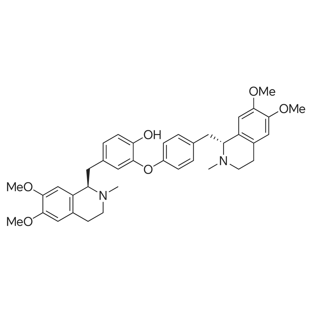 Dauricine 化学结构 CAS号：524-17-4