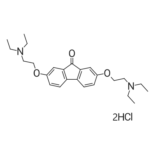 Tilorone 2HCl 化学结构 CAS号：27591-69-1