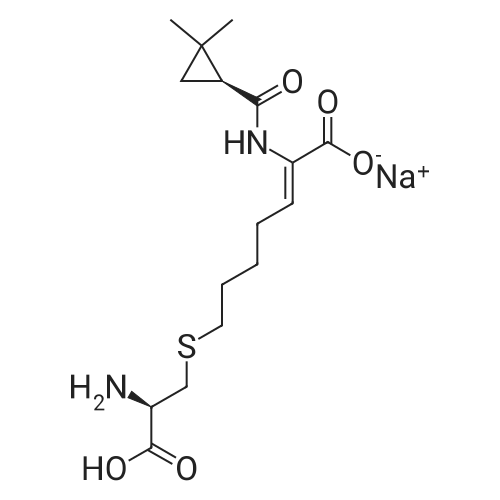 Cilastatin sodium 化学结构 CAS号：81129-83-1