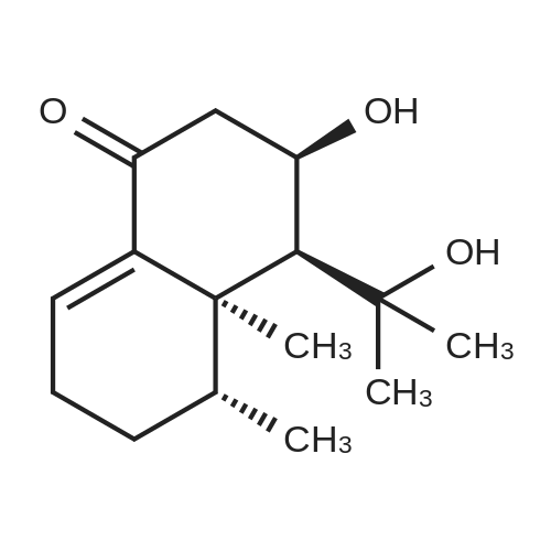 Nardosinonediol 化学结构 CAS号：20489-11-6