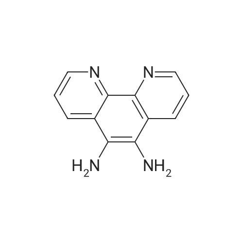 5,6-Diamino-1,10-phenanthroline 化学结构 CAS号：168646-54-6