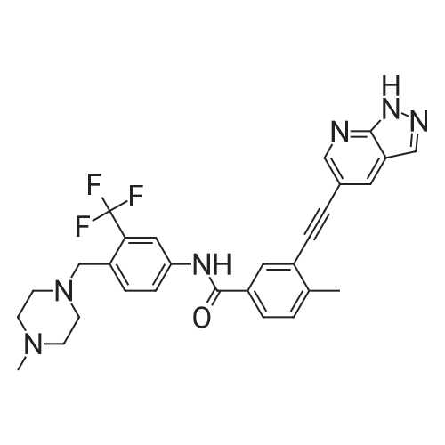 Olverembatinib 化学结构 CAS号：1257628-77-5