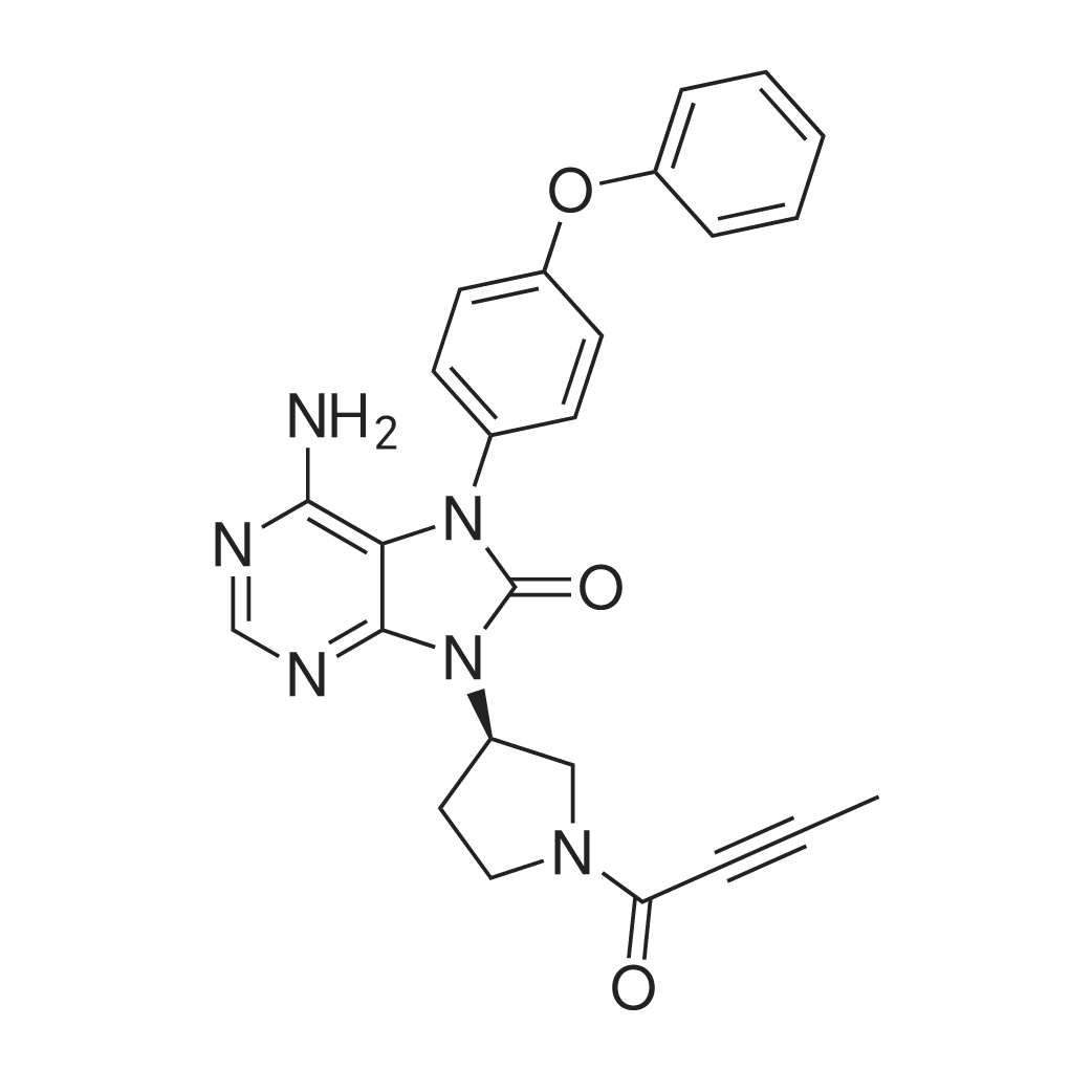 Tirabrutinib 化学结构 CAS号：1351636-18-4