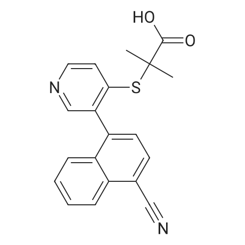 Verinurad 化学结构 CAS号：1352792-74-5