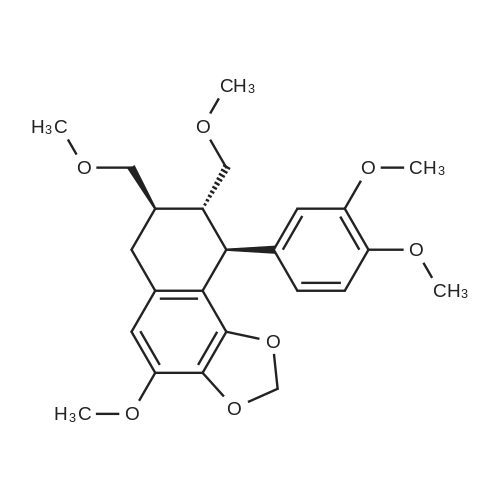 Hypophyllanthin 化学结构 CAS号：33676-00-5