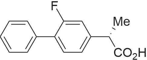 (S)-Flurbiprofen 化学结构 CAS号：51543-39-6