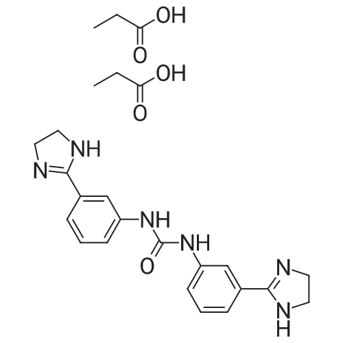 Imidocarb Dipropionate 化学结构 CAS号：55750-06-6