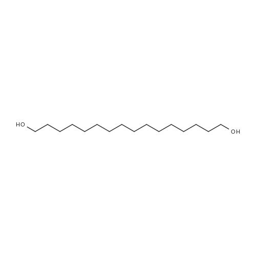 1,16-Hexadecanediol 化学结构 CAS号：7735-42-4