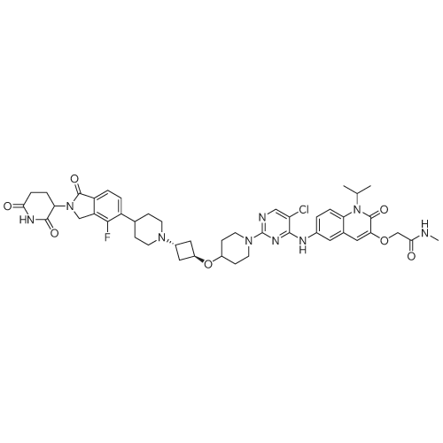 ARV-393 化学结构 CAS号：2851885-95-3