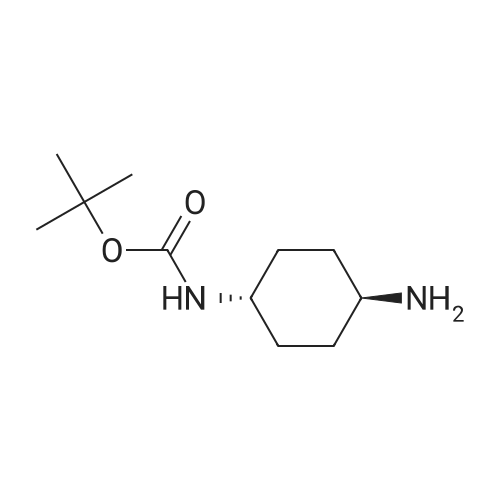 trans-N-Boc-1，4-cyclohexanediamine 化学结构 CAS号：177906-48-8