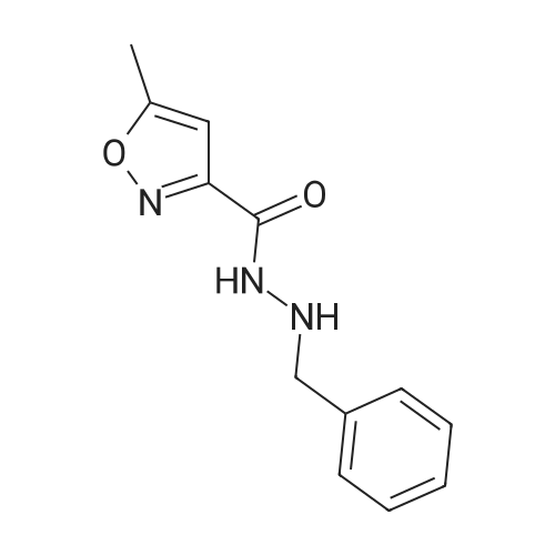 Isocarboxazid/异卡波肼 化学结构 CAS号：59-63-2