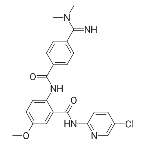 Betrixaban 化学结构 CAS号：330942-05-7