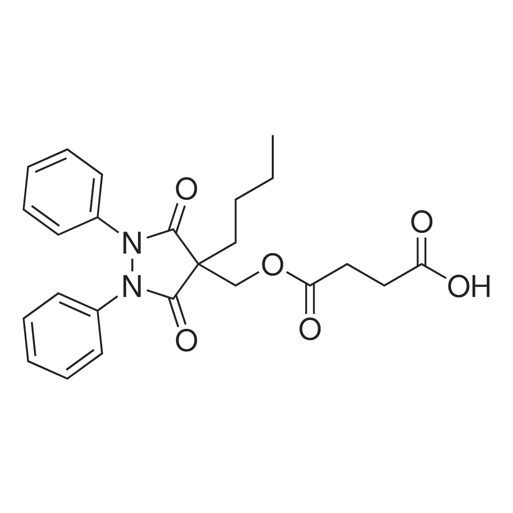 Suxibuzone 化学结构 CAS号：27470-51-5