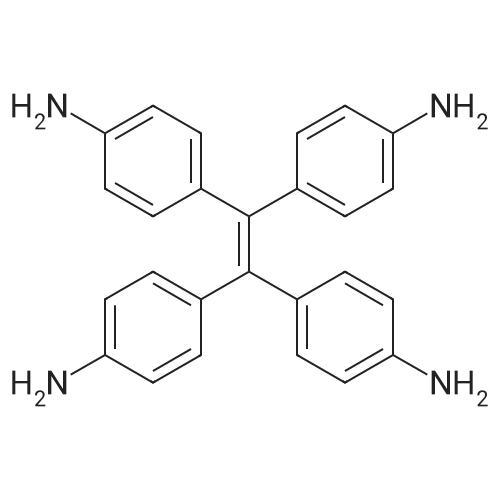 4,4',4'',4'''-(Ethene-1,1,2,2-tetrayl)tetraaniline 化学结构 CAS号：78525-34-5