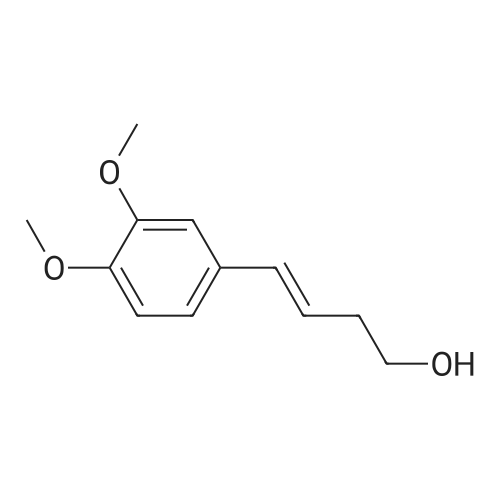 4-(3,4-Dimethoxyphenyl)-3-buten-1-ol 化学结构 CAS号：69768-97-4