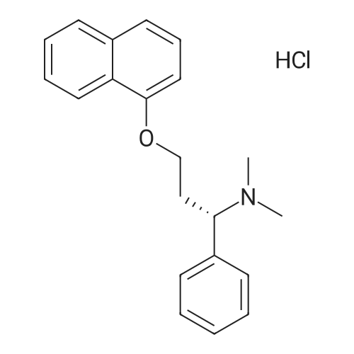 Dapoxetine HCl 化学结构 CAS号：129938-20-1