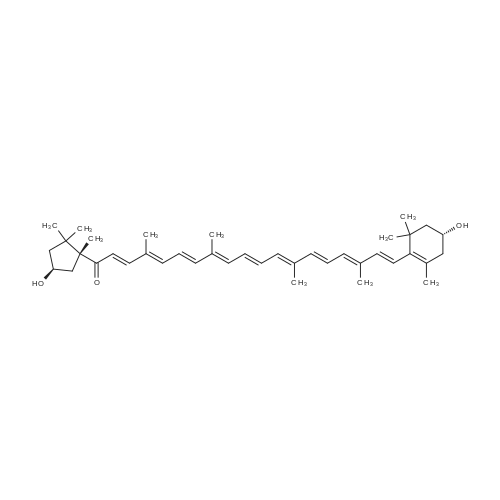 Capsanthin 化学结构 CAS号：465-42-9