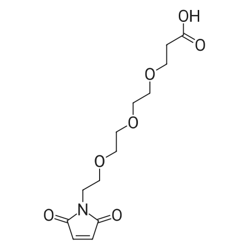 Maleimido-tri(ethylene glycol)-propionic acid 化学结构 CAS号：518044-40-1