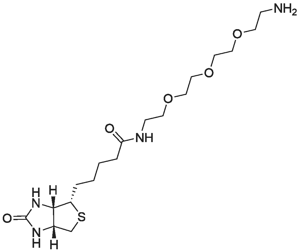 Amine-PEG3-Biotin 化学结构 CAS号：359860-27-8