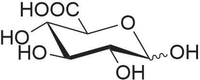 D-Glucuronic Acid 化学结构 CAS号：6556-12-3