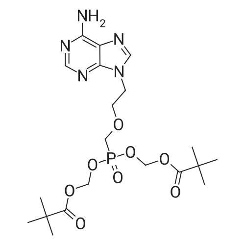 Adefovir Dipivoxil 化学结构 CAS号：142340-99-6