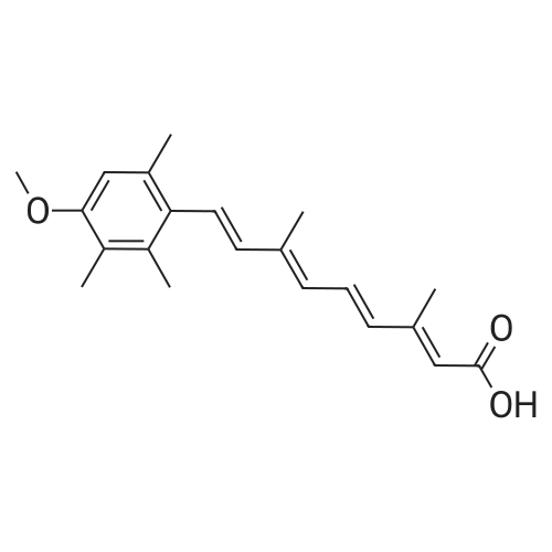 Acitretin 化学结构 CAS号：55079-83-9