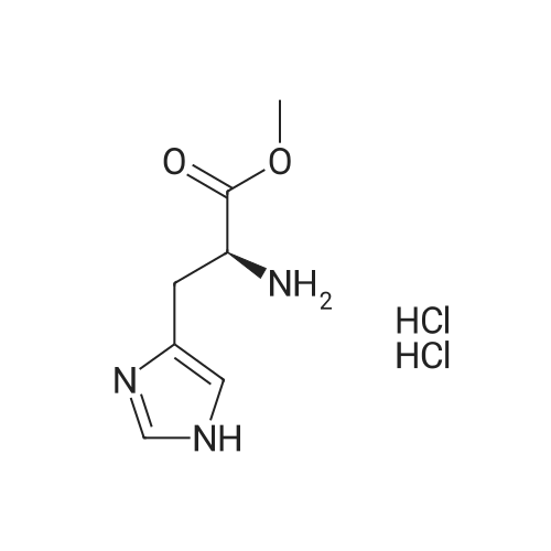 H-His-OMe·2HCl 化学结构 CAS号：7389-87-9