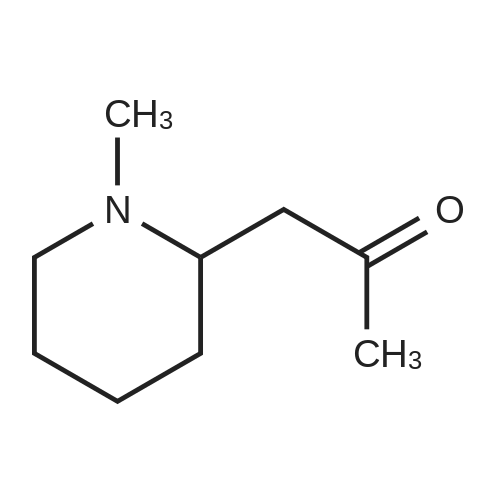 Methylisopelletierine 化学结构 CAS号：18747-42-7