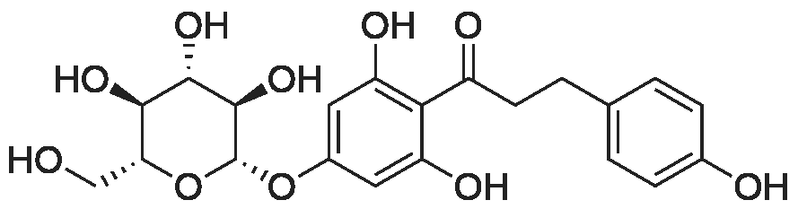 Trilobatin 化学结构 CAS号：4192-90-9