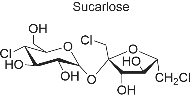 Sucralose 化学结构 CAS号：56038-13-2