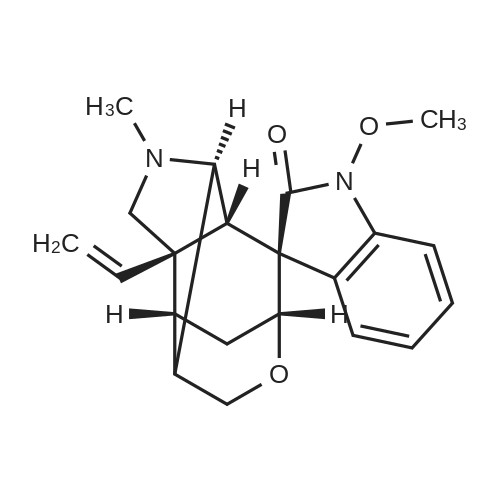 Gelsevirine 化学结构 CAS号：38990-03-3