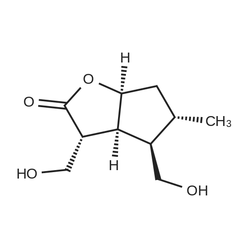 Gelsemiol 化学结构 CAS号：110414-77-2