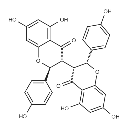 Neochamaejasmin B 化学结构 CAS号：90411-12-4