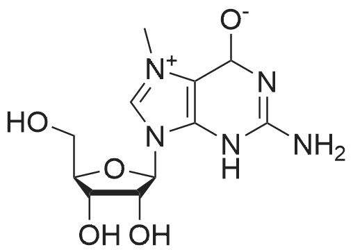 7-Methylguanosine 化学结构 CAS号：20244-86-4