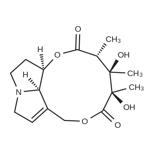 Monocrotaline 化学结构 CAS号：315-22-0