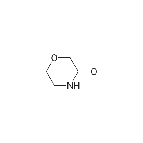 Morpholin-3-one 化学结构 CAS号：109-11-5