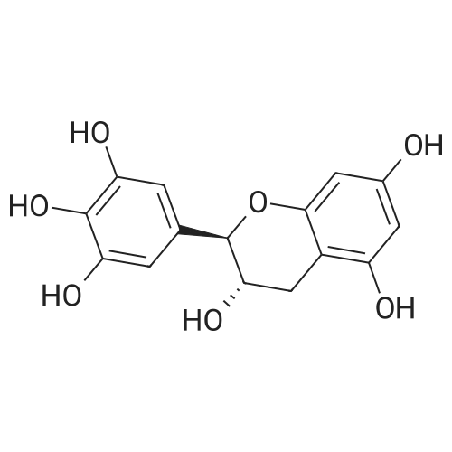 (+)-Gallocatechin 化学结构 CAS号：970-73-0