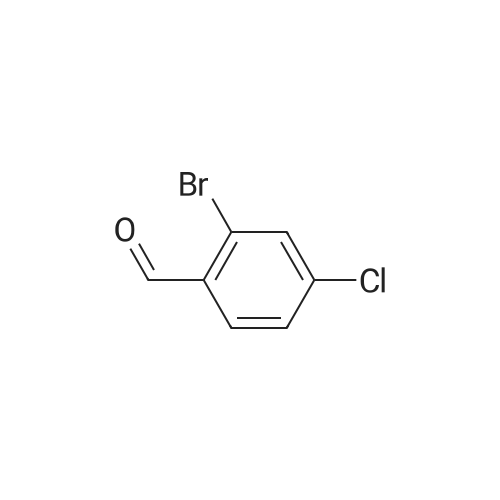 2-Bromo-4-chlorobenzaldehyde 化学结构 CAS号:84459-33-6