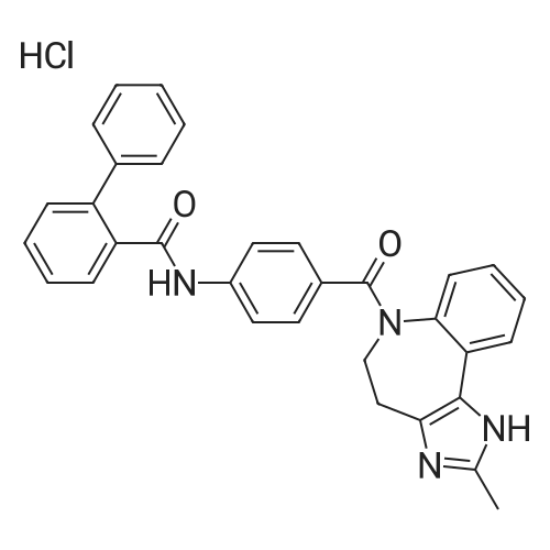 Conivaptan hydrochloride 化学结构 CAS号：168626-94-6