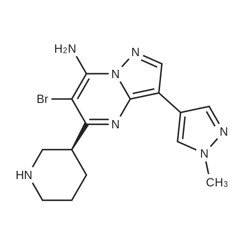 SCH900776 (S-isomer) 化学结构 CAS号：891494-64-7