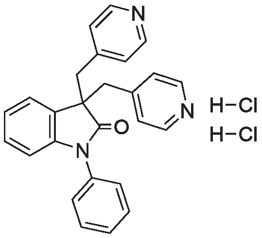 Linopirdine dihydrochloride 化学结构 CAS号：113168-57-3