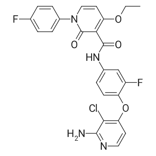 BMS 777607 化学结构 CAS号：1025720-94-8