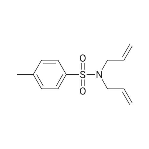 N,N-Diallyl-4-methylbenzenesulfonamide 化学结构 CAS号：50487-72-4
