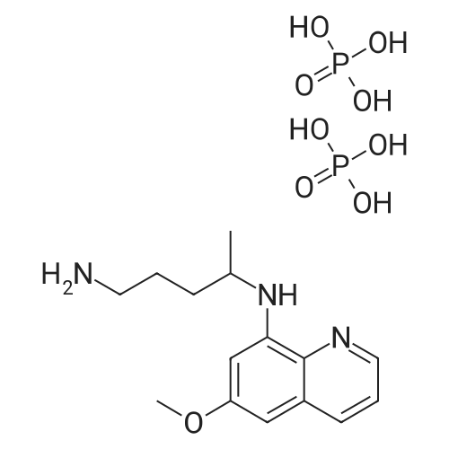 Primaquine diphosphate 化学结构 CAS号：63-45-6