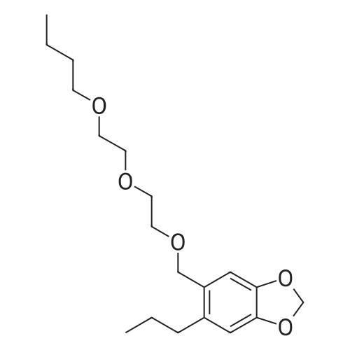 Piperonyl butoxide 化学结构 CAS号：51-03-6