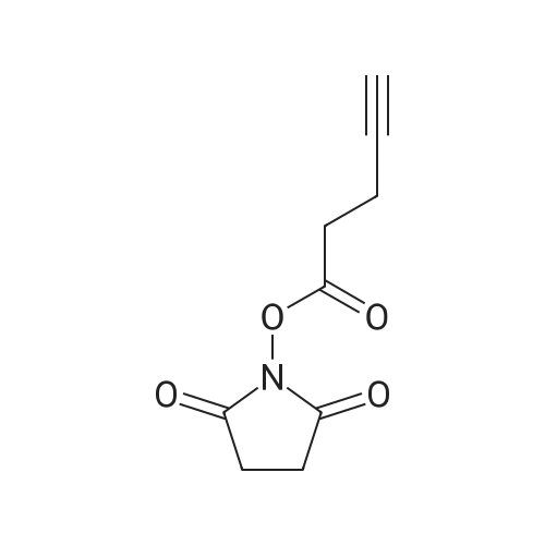 Propargyl-C1-NHS ester 化学结构 CAS号：132178-37-1