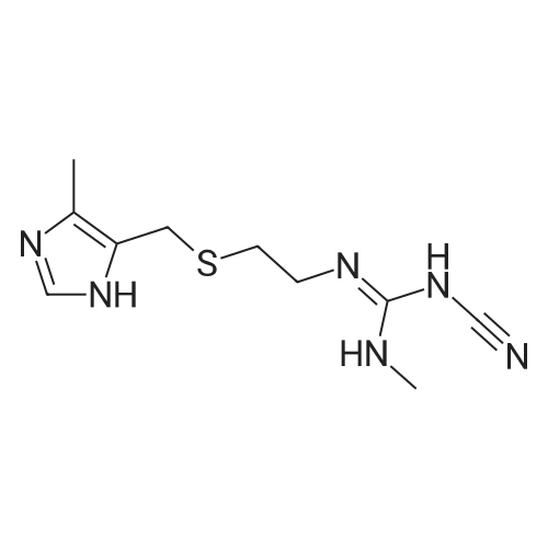 Cimetidine 化学结构 CAS号：51481-61-9