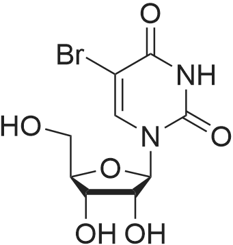 5-Bromouridine 化学结构 CAS号：957-75-5