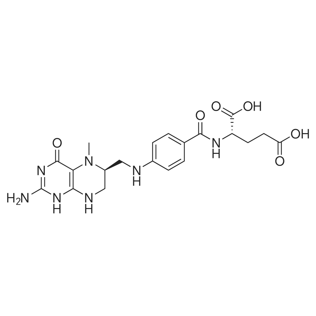 Levomefolic acid 化学结构 CAS号：31690-09-2